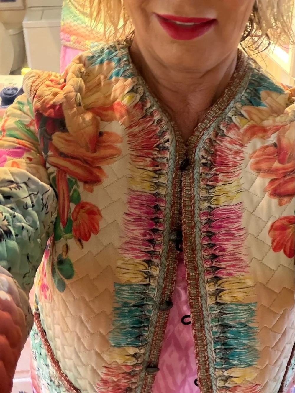 Etro Milano lightweight quilted